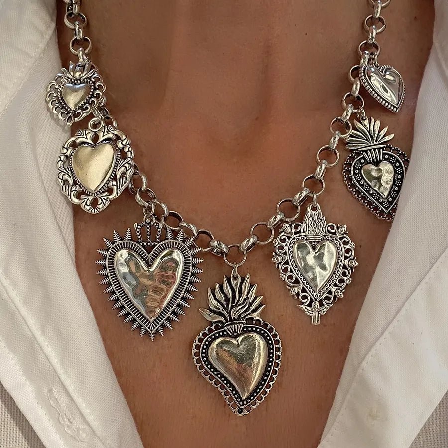SAGRADO CORAZÓN MAXI NECKLACE