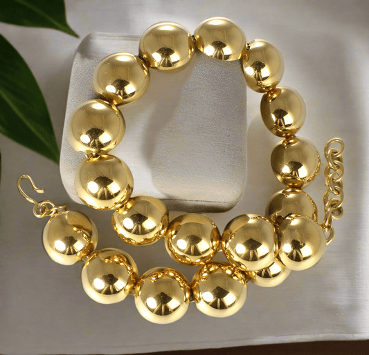 MONET- HALF BALL NECKLACE